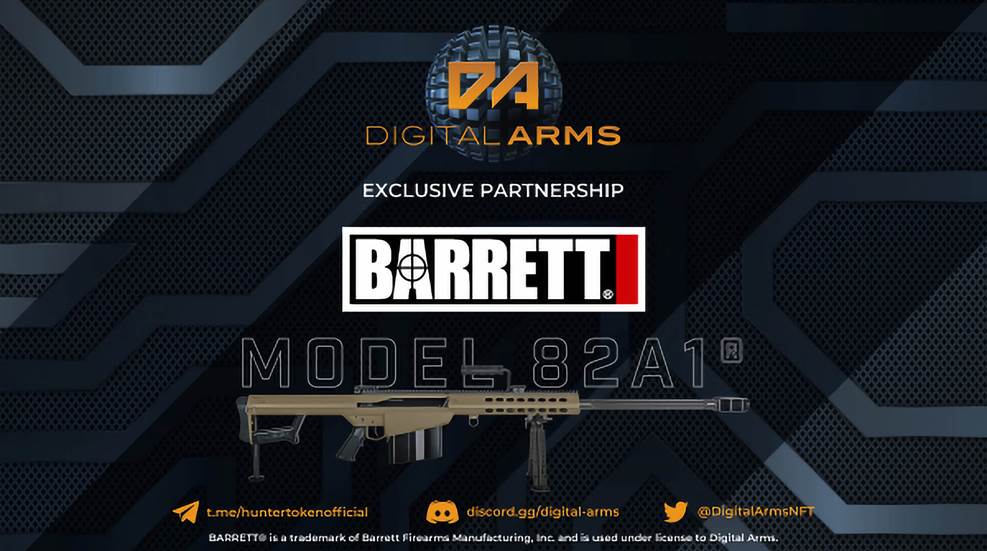 Barrett Firearms Non-Fungible Tokens Coming Soon